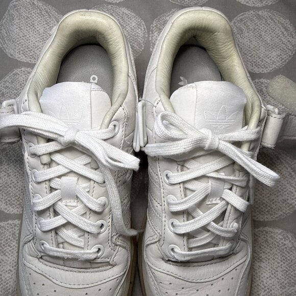 adidas Triple Platforum Low Women's Crystal White GZ8644 Sz 4.5 - Picture 6 of 16